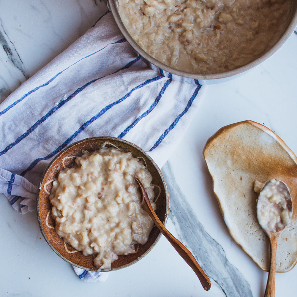 Creamed Rice with Apple